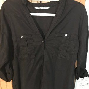 NWT Zara Tencel top